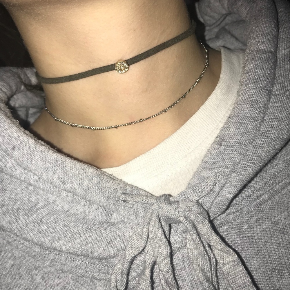 suede choker